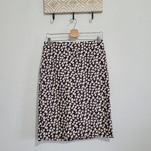 Ann taylor Classic floral Pencil skirt